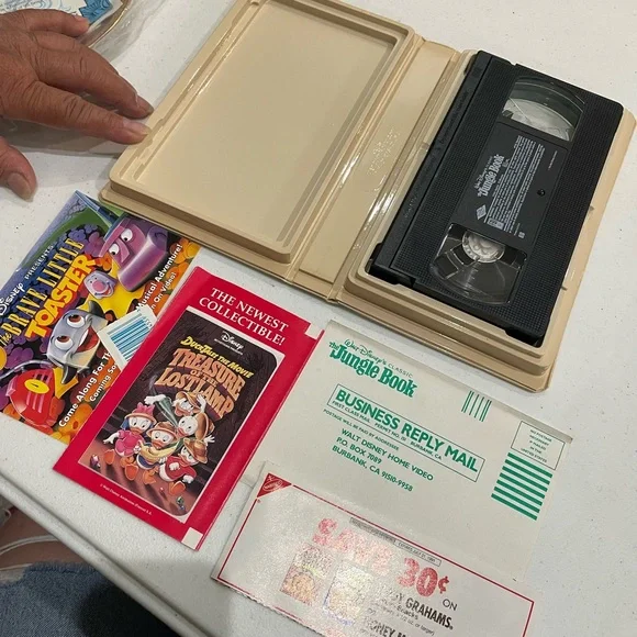 Black Diamond Walt Disney's Classic The Jungle Book VHS - Picture 3 of 6